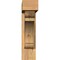 Ekena Millwork Olympic Block Smooth Bracket w/ Offset Brace, Western Red Cedar, 5 1/2"W x 22"D x 22"H BKT0604X22X22OLY05SWR - alternate 2